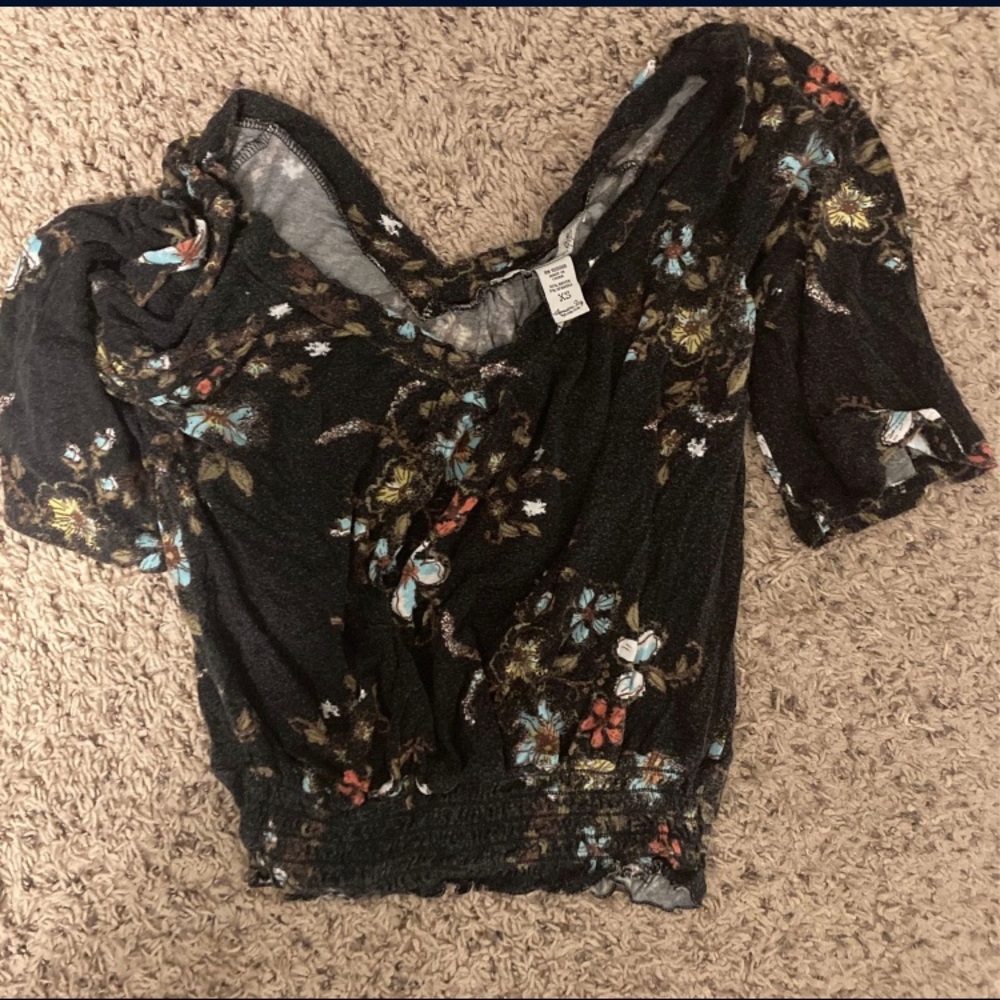 Cinched waist t shirt